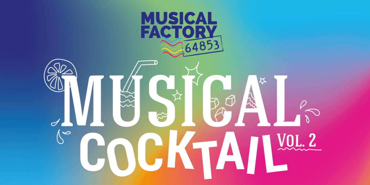 Titel Musical Cocktail Vol. 2 und Logo Musical Factory 64853