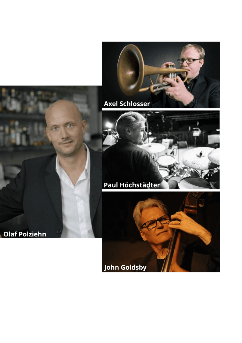 Olaf Polziehn, Axel Schlosser, Paul Höchstädter und John Goldsby